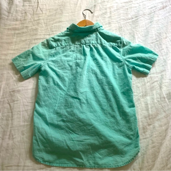 Gap Kids Ice Blue Oxford Button Down - Picture 3 of 6